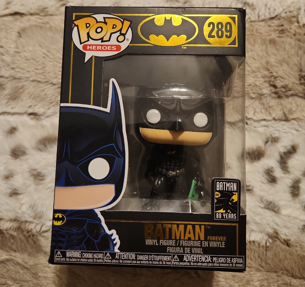 Funko Batman Forever Pop Vinyl Figure - Black and Gold